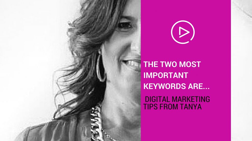 The two most important keywords for your business
